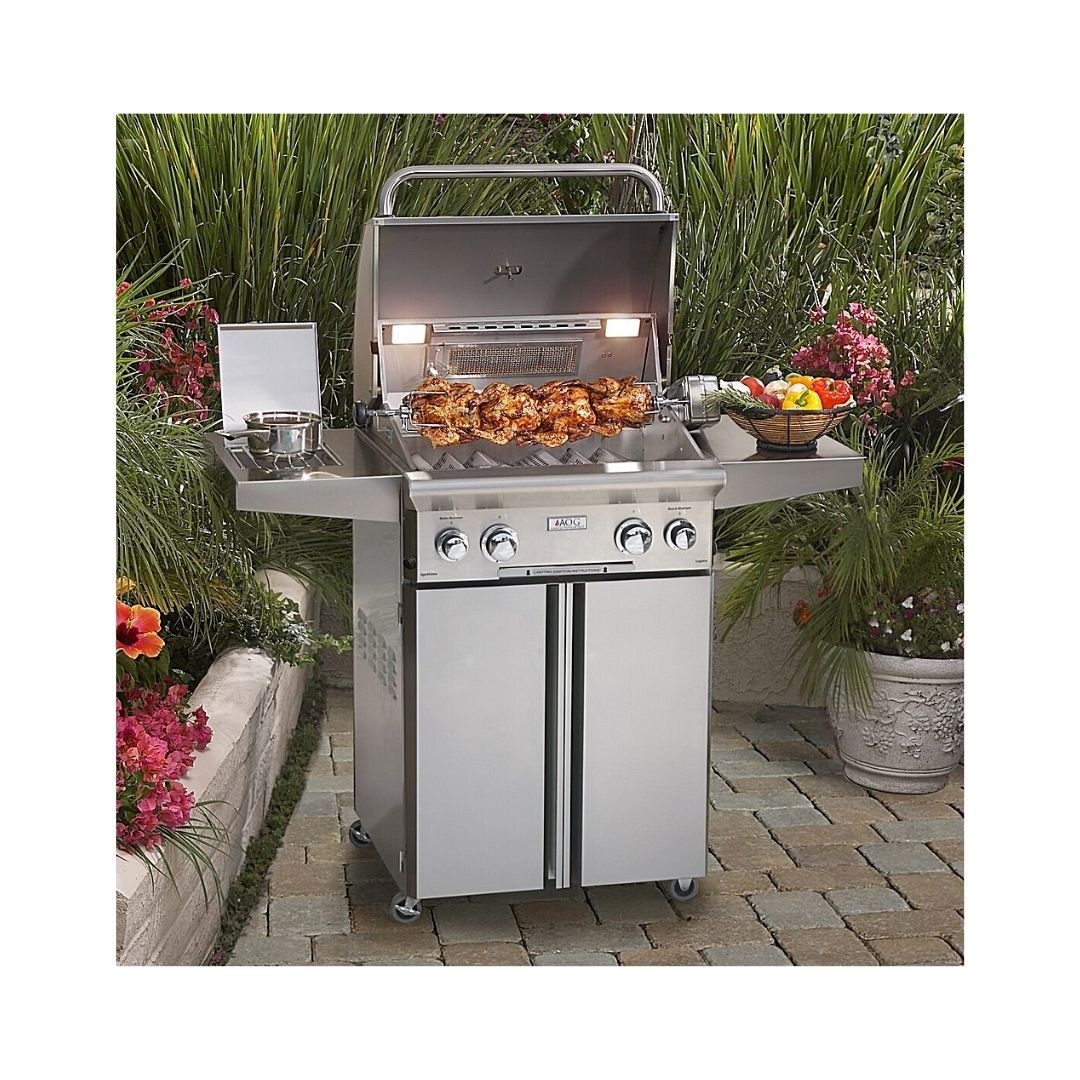 American Outdoor Grill 30PCT Portable 30" 3 Burner Gas Grill