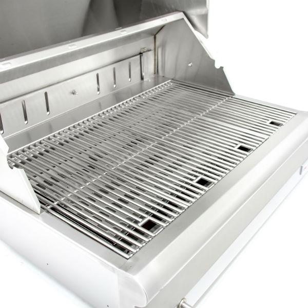 Blaze 32" Stainless Steel 4 Burner Built-In Charcoal Grill BLZ-4-CHAR