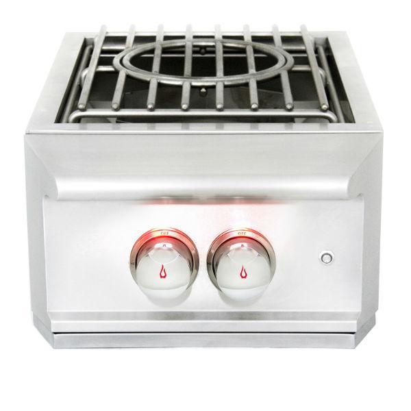 Blaze Professional 10&quot; Stainless Steel Built-In Power Burner w/ Cover BLZ-PROPB