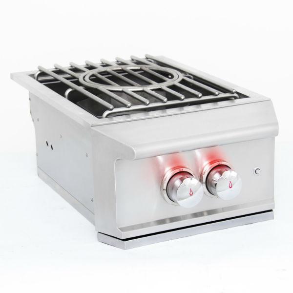 Blaze Professional 10" Stainless Steel Built-In Power Burner w/ Cover BLZ-PROPB