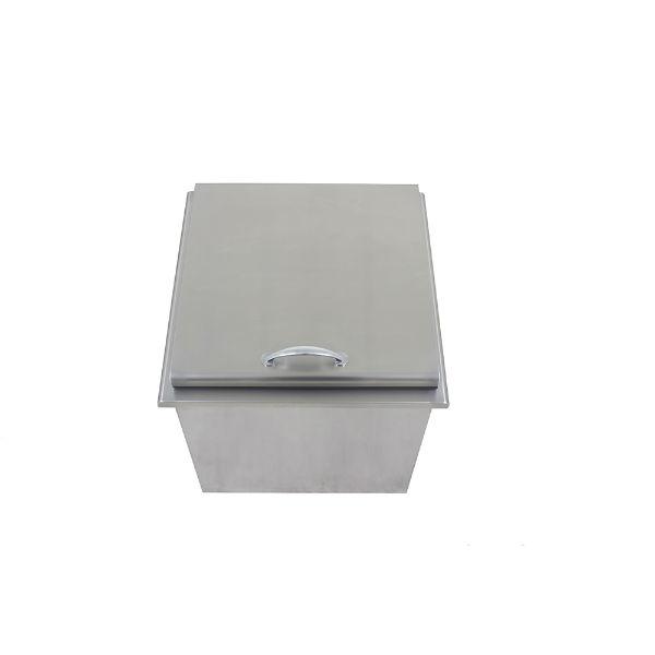 Blaze 22&quot; Stainless Steel Ice Bin &amp; Wine Chiller with Drain BLZ-ICEB-WH