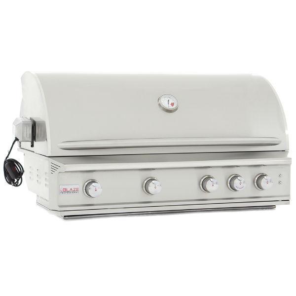Blaze Professional 44" 4 Burner Built-In Gas Grill With Rear Infrared Burner BLZ-4PRO