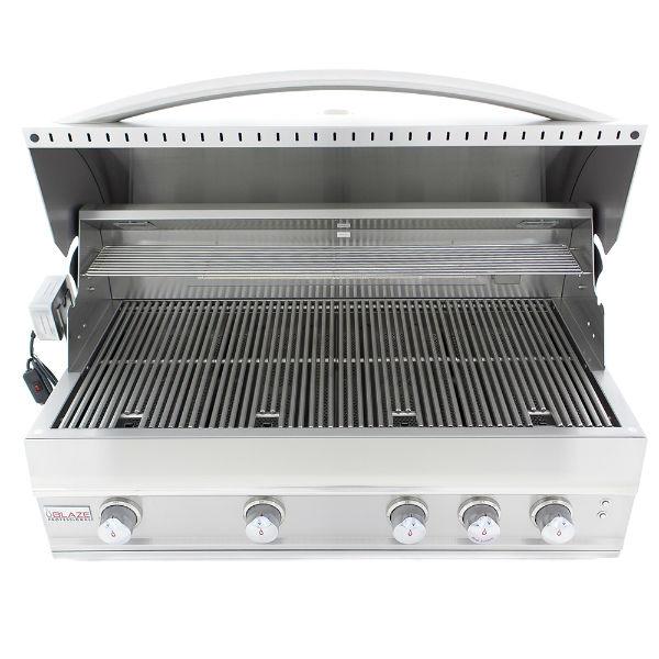 Blaze Professional 44" 4 Burner Built-In Gas Grill With Rear Infrared Burner BLZ-4PRO