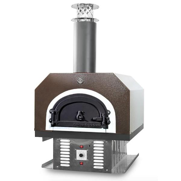 Chicago Brick Oven CBO-750 Hybrid 42&quot; Copper Dual Fuel Residential Countertop Pizza Oven