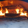 Chicago Brick Oven CBO-750 Hybrid 81" Copper Dual Fuel Commercial Pizza Oven w/ Stand