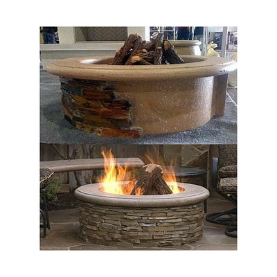 American Fyre Designs 685-F6 Contractor's Model Round Fire Pit