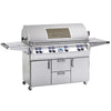 Fire Magic E1060s 48" Stainless Steel Freestanding Gas Grill w/ Side Burner & Magic Window View