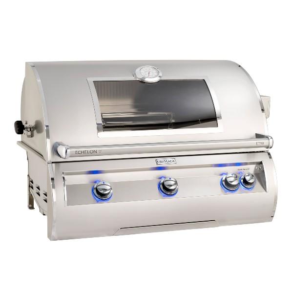 Fire Magic Echelon Diamond E790I 36" Stainless Steel Built-In Gas Grill w/ Magic View Window