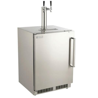 Fire Magic 24" Stainless Steel Outdoor Rated Kegerator w/ Metal shelves 3594