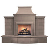 AFD 865-10-X-SM-XXC Grand Petite Cordova Smoke Vented Fireplace