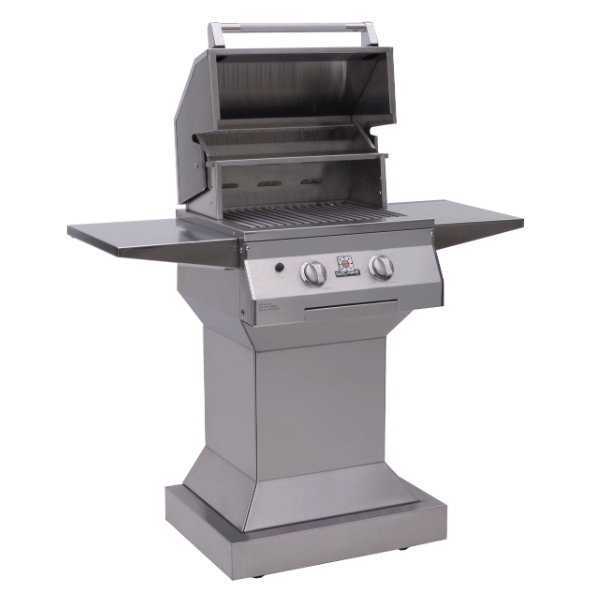 Solaire SOL-IRBQ-21GIR-PED 21" Stainless Steel Freestanding Infrared Gas Grill