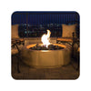 American Fyre Designs 686-F6 Louvre Round 48" Café Blanco Fire Pit