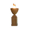 American Fyre Designs 765-CB-M2 Piage Fire Urn and Pedestal