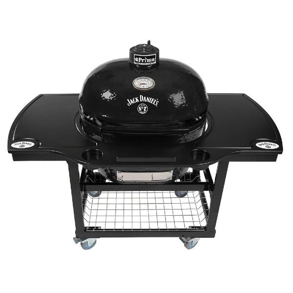 Primo PGCXLHJ Jack  Daniel’s XL  28" Black 400 Oval  Ceramic Charcoal Grill