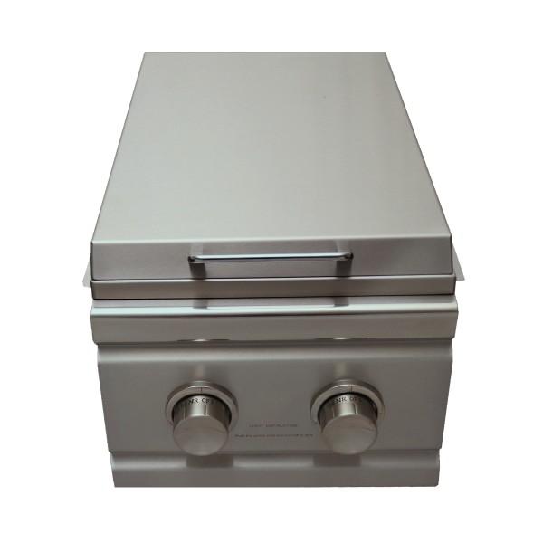 RCS Grill Cutlass RDB1 13" Stainless Steel Double Side Slide-In Burner