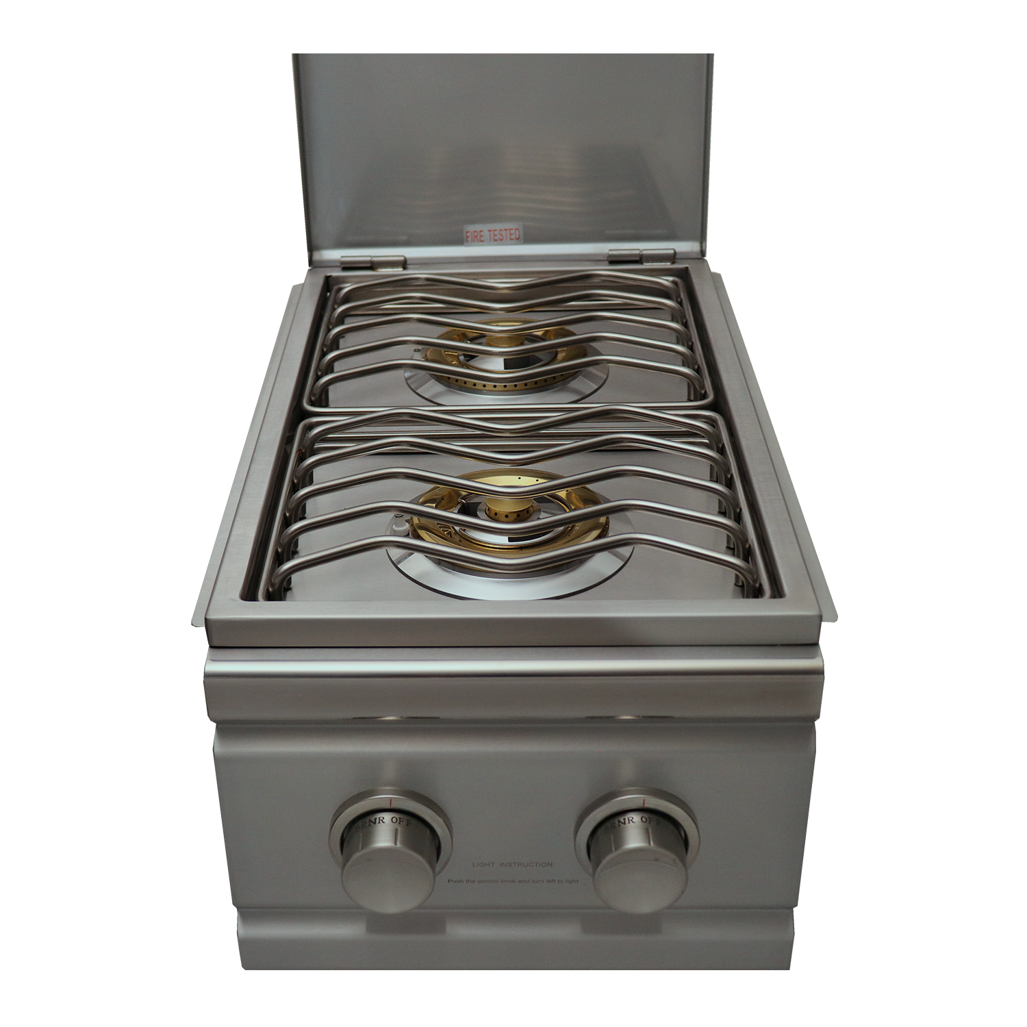 RCS Grill Cutlass RDB1 13" Stainless Steel Double Side Slide-In Burner