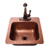 RCS Grill RSNK3 15" Copper Sink and Faucet w/ Strainer