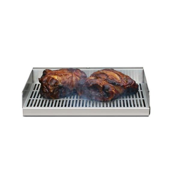 TEC PFRSMKR 18&quot; Stainless Steel Infrared Smoker/Roaster + Chip Coral