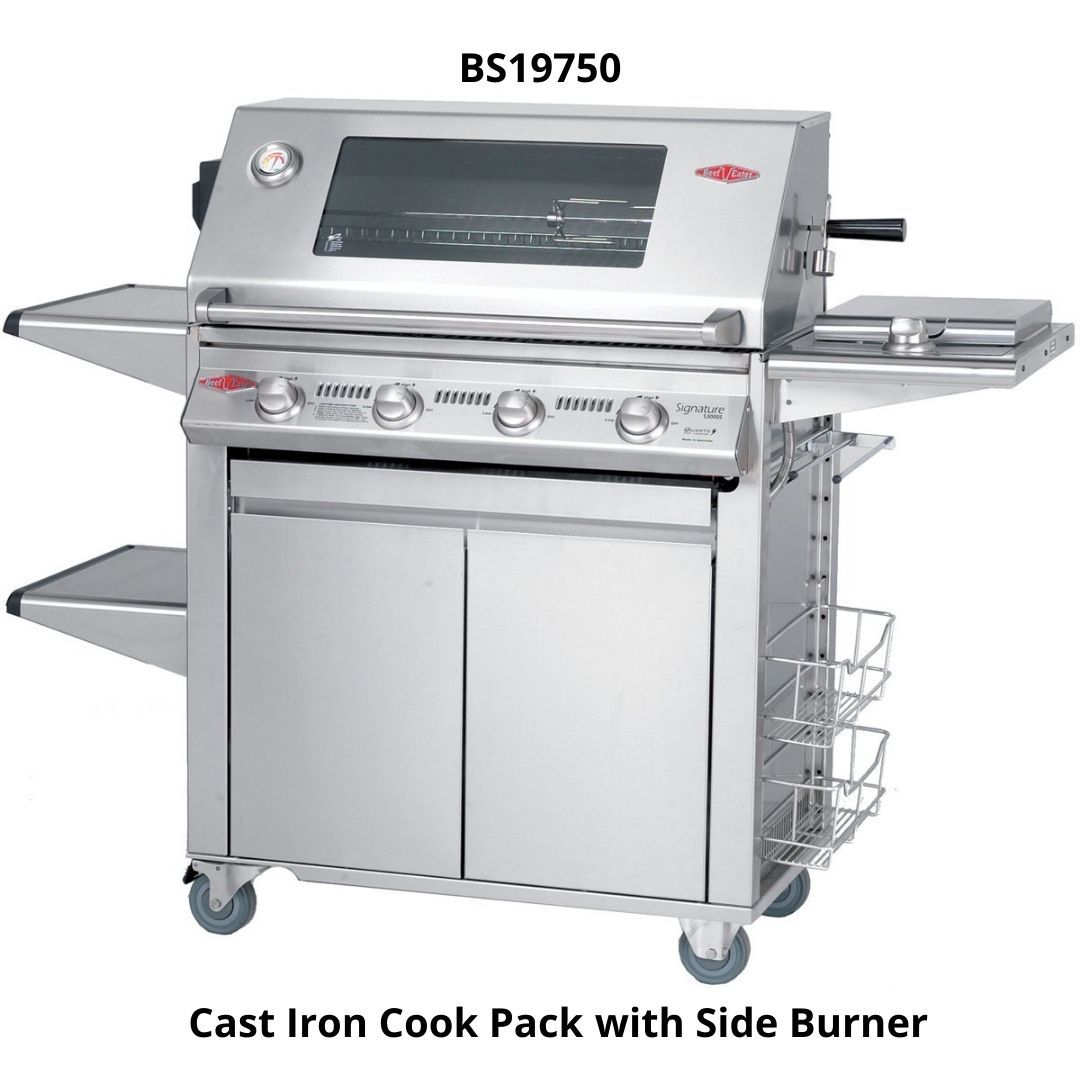 Beef Eater BS19750 Signature Plus 3000S Series 4 Burner Mobile BBQ