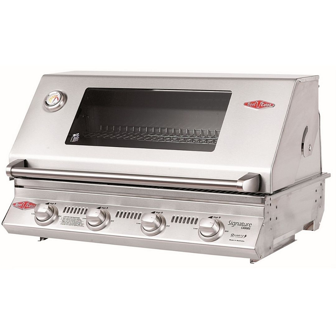 Beef Eater BS12840S Signature 3000SS Series 4 Burner Built-in Grill