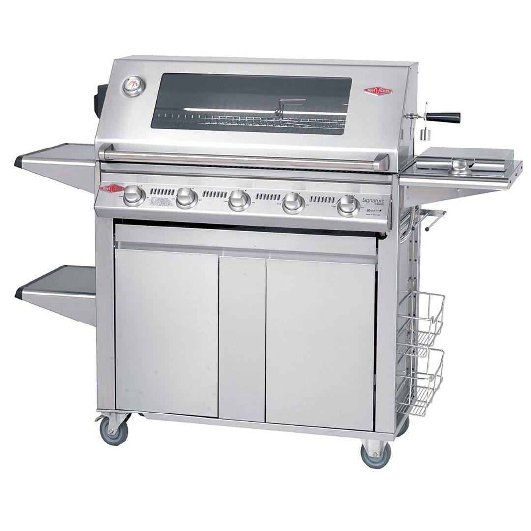 Beef Eater BS19650 Signature Plus 3000S Series 5 Burner Mobile BBQ