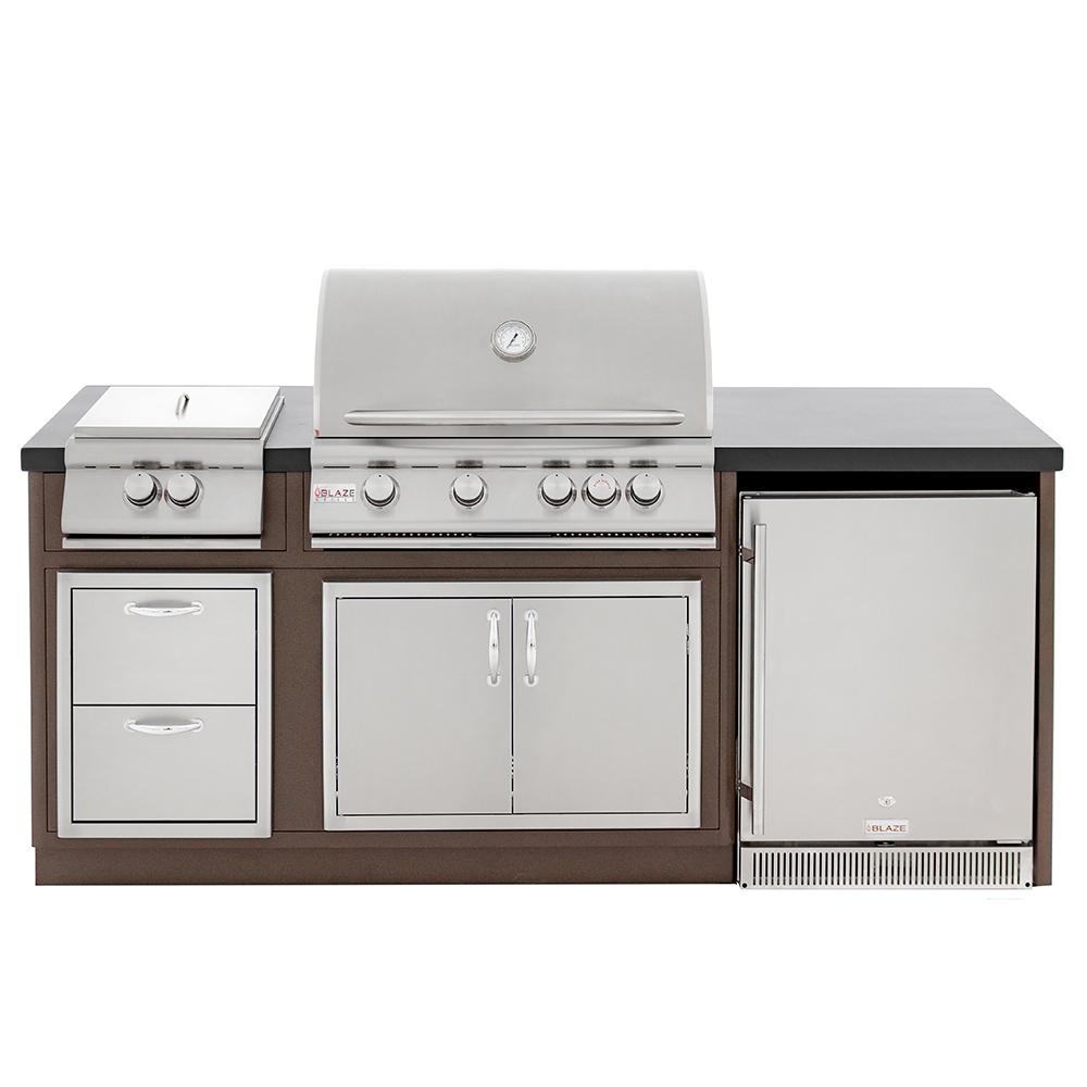 Blaze 37" Aluminum Complete Outdoor Kitchen Island BLZ-ISLAND