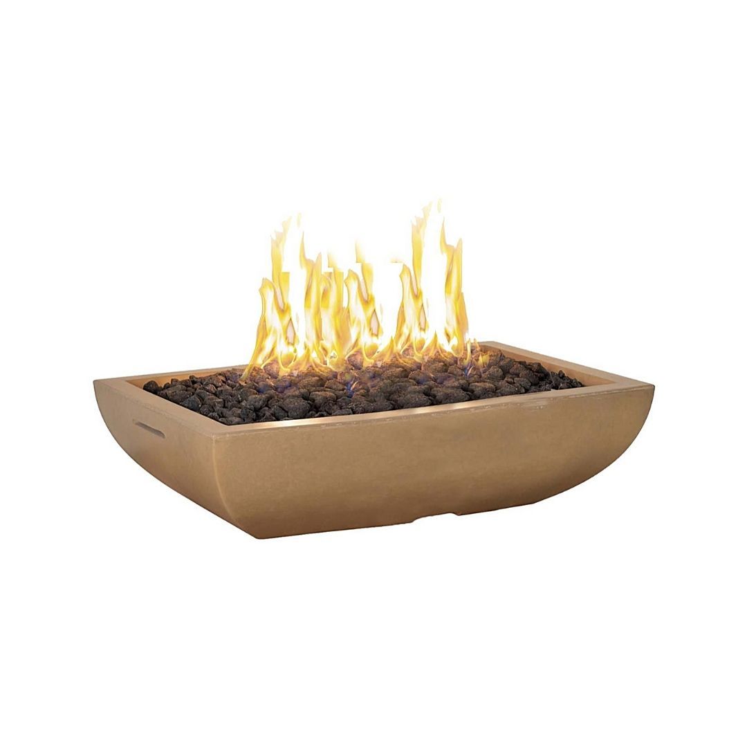 American Fyre Designs 435-CB-11-M4 Bordeaux Rectangle Fire Bowl