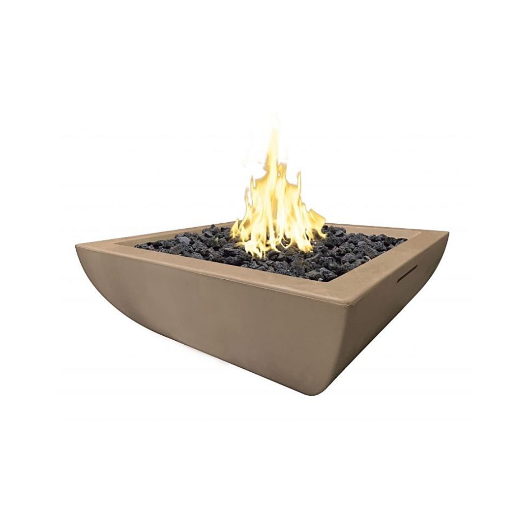 American Fyre Designs 431-CB-M6 Bordeaux Petite Square Fire Bowl