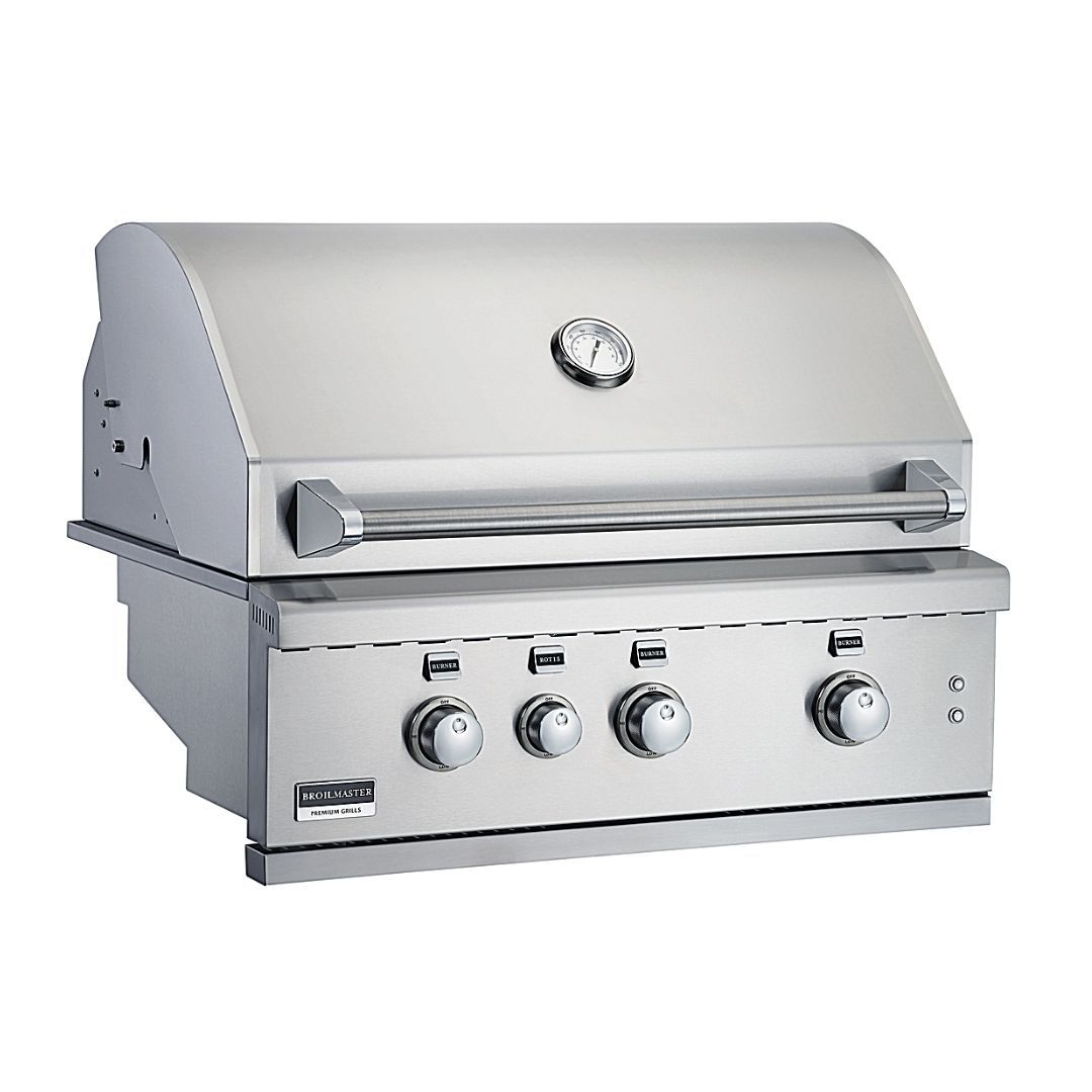 Broilmaster BSG343N 34&quot; 3 Burner Stainless Gas Grill (Head Only)