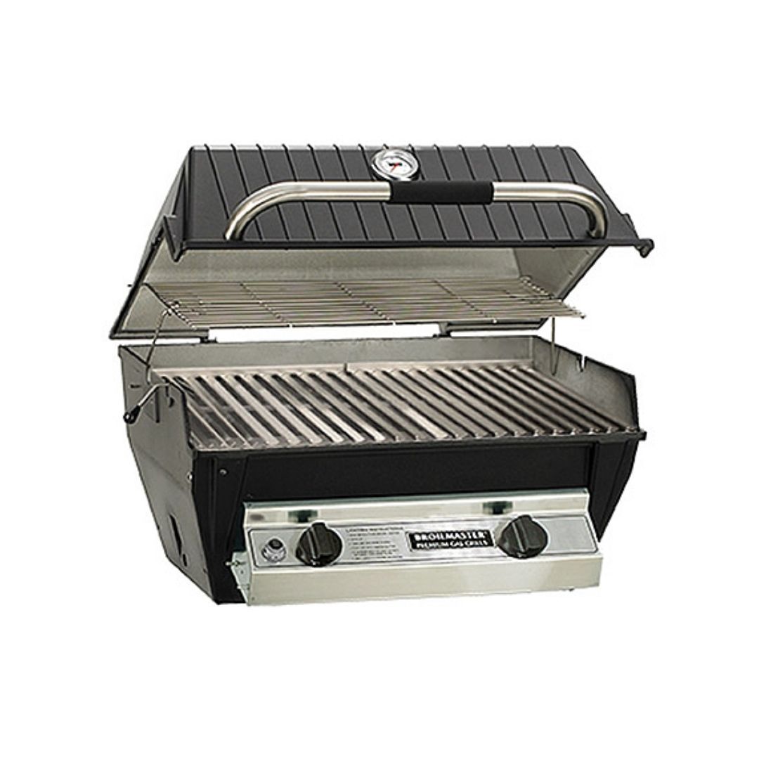 Broilmaster R3 V-Channel Grids Twin Infrared Burner Grill (Head Only)