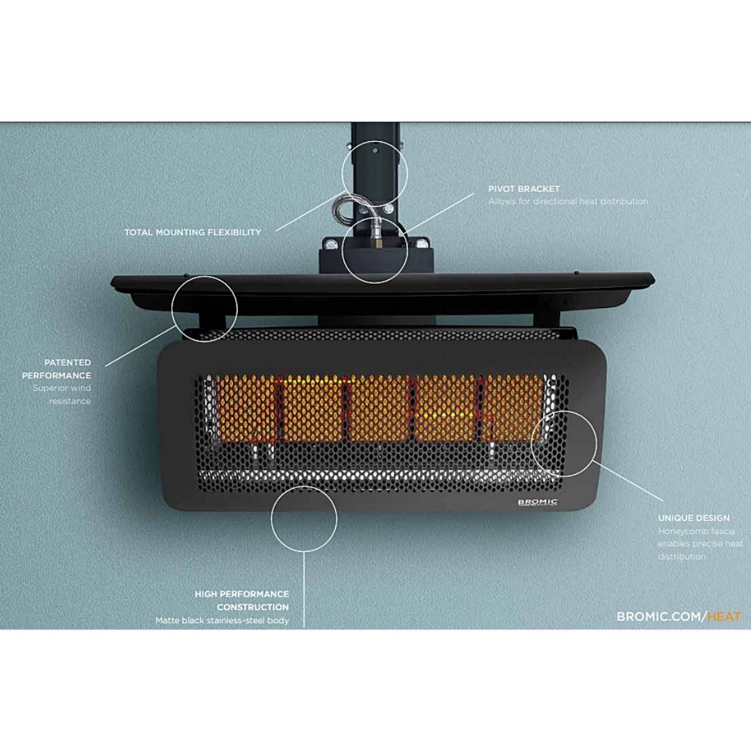 Bromic BH0210001-1 300 Series Tungsten Smart Heat Gas (NG/LPG)