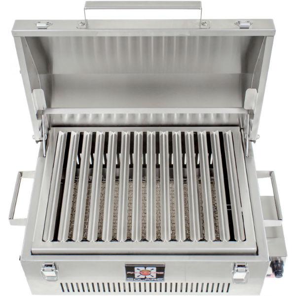 Solaire SOL-IR17B Anywhere 21" Stainless Steel Portable Infrared Gas Grill w/ Carrying Bag