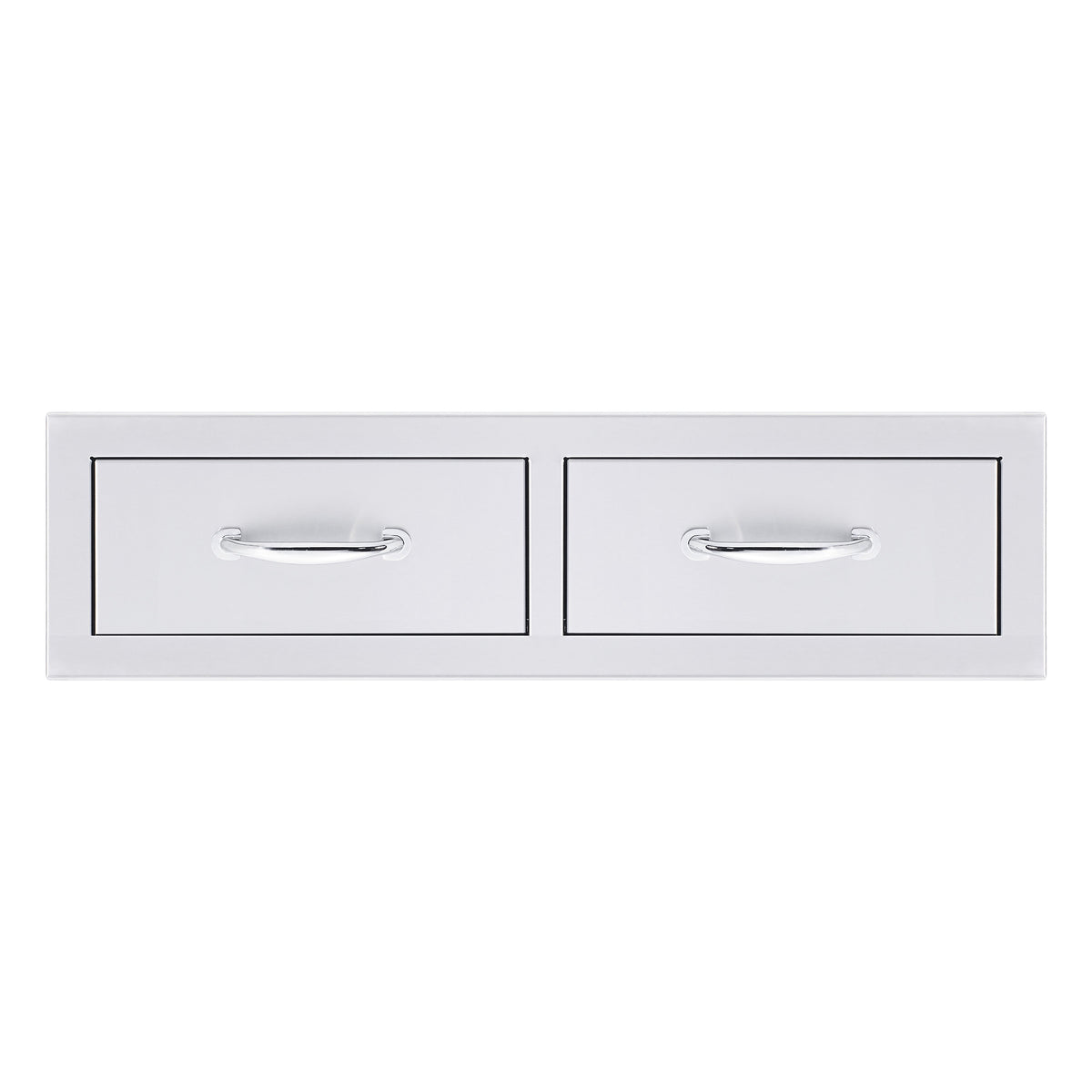 Summerset Stainless Steel Double Horizontal Drawer