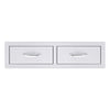 Summerset Stainless Steel Double Horizontal Drawer