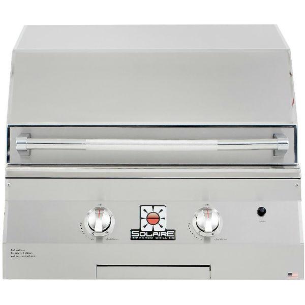 Solaire SOL-AGBQ-27GIR 27&quot; Stainless Steel Built-In Infrared Gas Grill