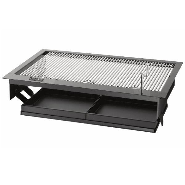 Fire Magic Firemaster 31&quot; Black Legacy Drop-In Charcoal Grill 3324