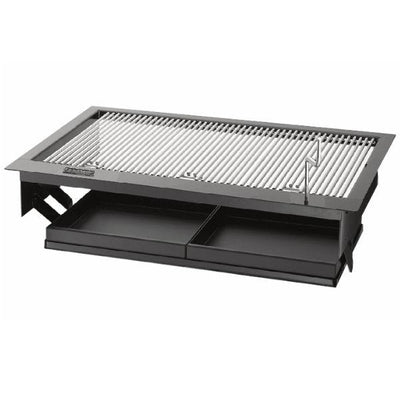 Fire Magic Firemaster 24" Black Legacy Drop-In Charcoal Grill 3329