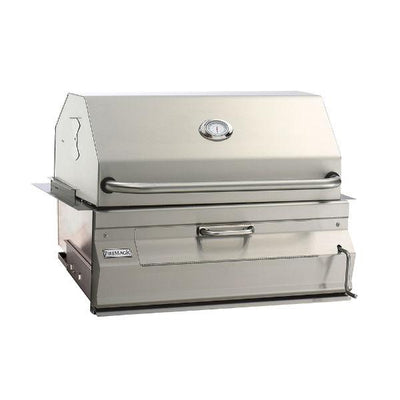 Fire Magic 24" Stainless Steel Built In Charcoal Grill w/ Warming Rack 12-SC01C-A