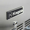 Kegco HK38BSU-2 24" Stainless Steel 2-Faucet Undercounter Kegerator w/ Draw Kit