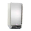 Blaze 15" Stainless Steel 50Lbs Outdoor Ice Maker with Gravity Drain BLZ-ICEMKR-50GR