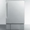 Summit BIM24OS 25" Stainless Steel Outdoor Ice maker with Towel Bar Handle