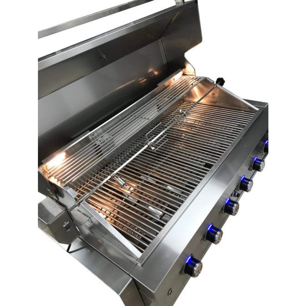 Mont Alpi 44 Inch Six Burner Built-In Gas Grill MABI805