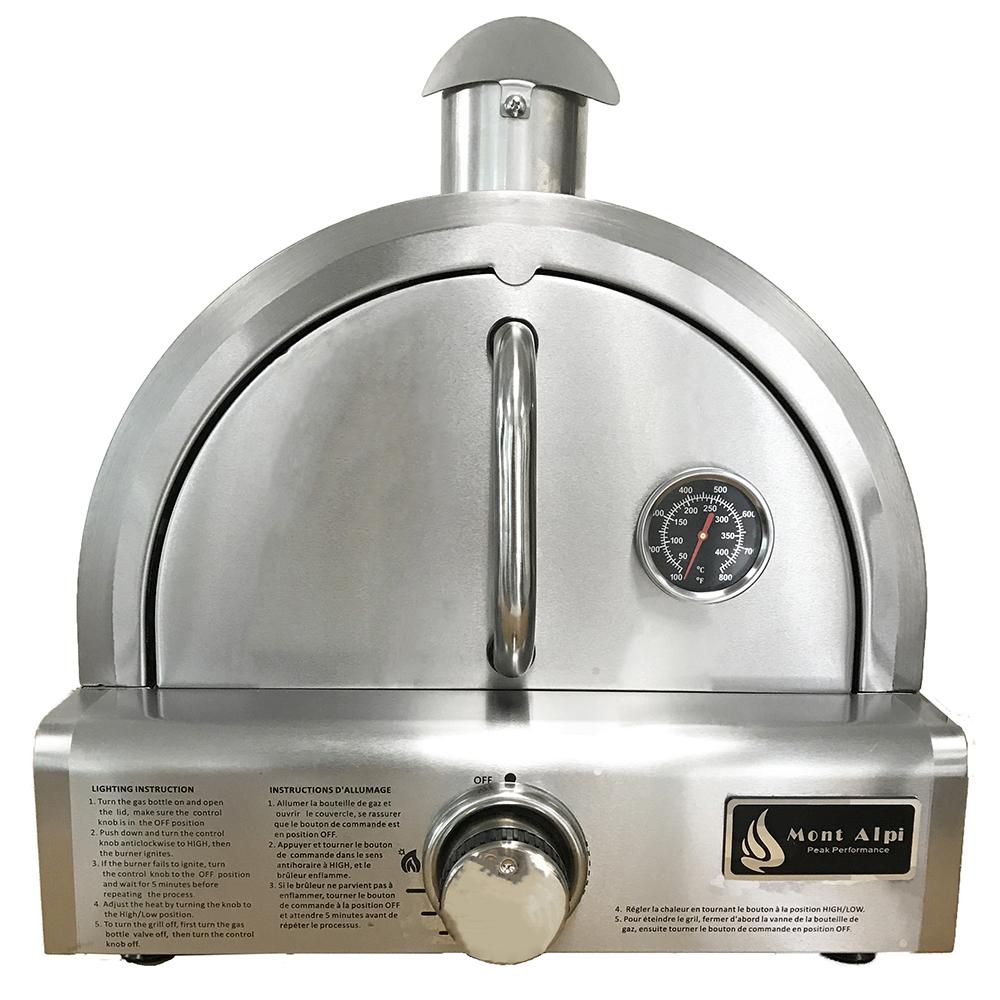 Mont Alpi Portable Table Top Gas Pizza Oven MAPZ