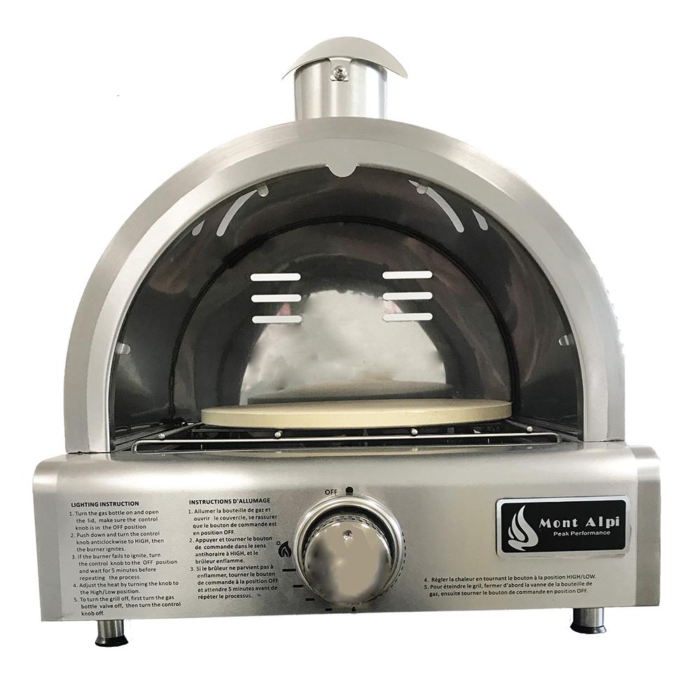 Mont Alpi Portable Table Top Gas Pizza Oven MAPZ