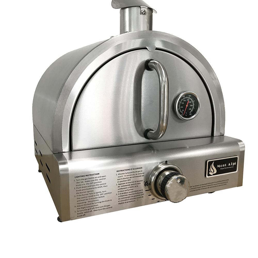 Mont Alpi Portable Table Top Gas Pizza Oven MAPZ