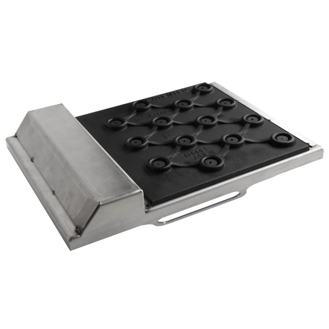 RCS Grill RSSG3 Le Griddle Style 17" Stainless Dual Plate Griddle