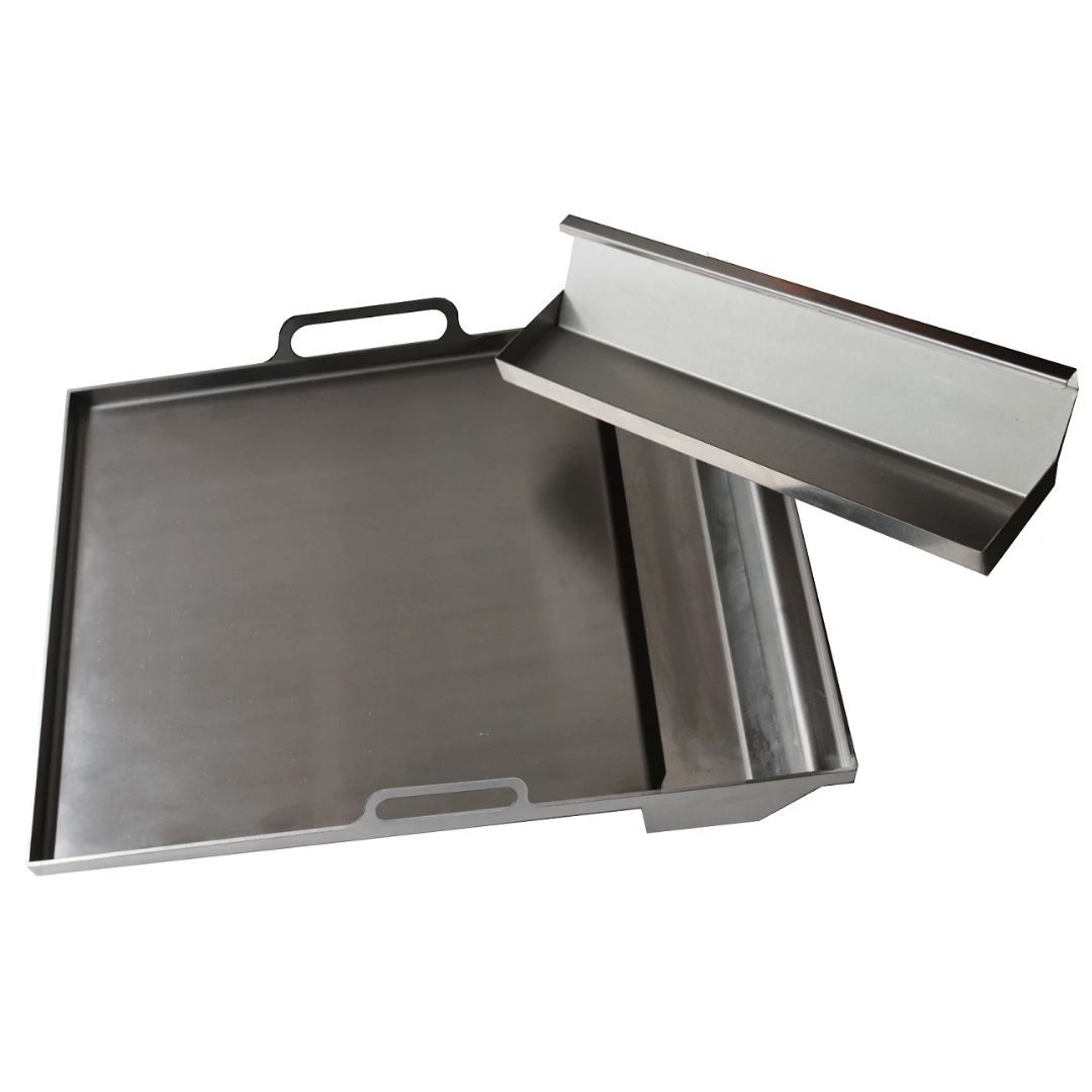 RCS Grill RSSG4 Le Griddle Style 19" Stainless Dual Plate Griddle