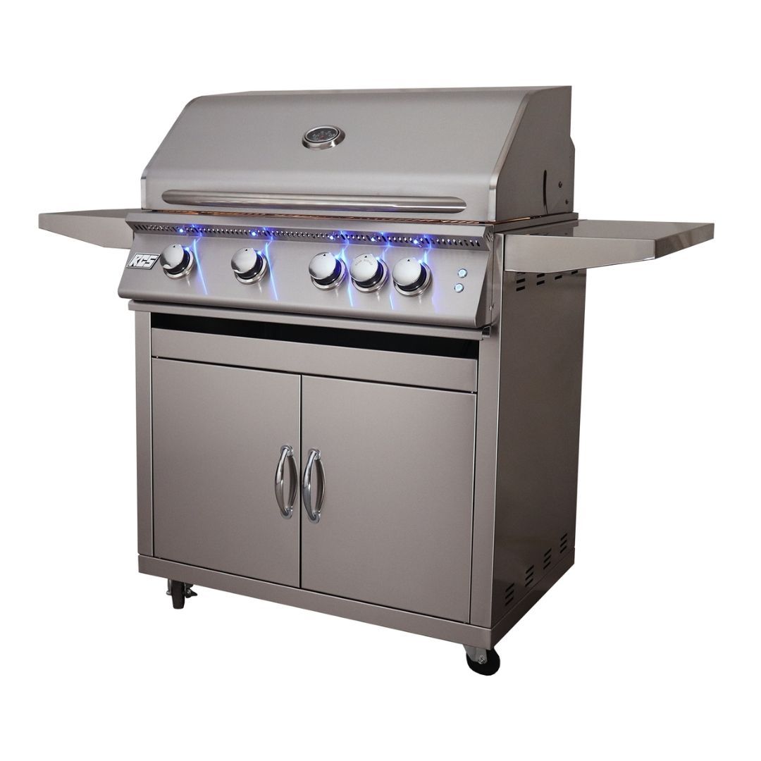 RCS Grill RJCMC Premiere Series Stainless Portable Cart for RJC32A/L