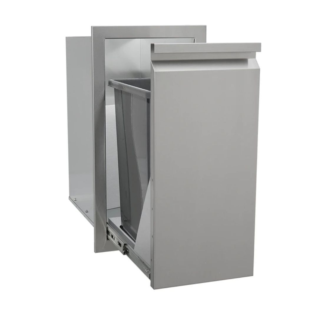 RCS Grill VTD4 Valiant Series Narrow Trash and Recycle Drawer