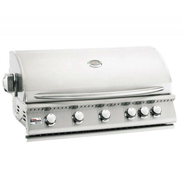 Summerset Sizzler SIZ40 40" 5-Burner Built-In Gas Grill w/ Rear Infrared Burner